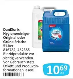 Kastner DanKlorix Hygienereiniger Original oder Grüne Frische Angebot