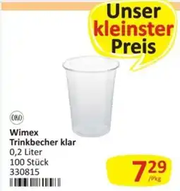 Kastner Wimex Trinkbecher klar Angebot