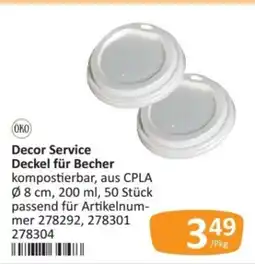 Kastner Decor Service Deckel für Becher Angebot