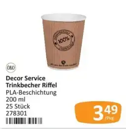 Kastner Decor Service Trinkbecher Riffel Angebot