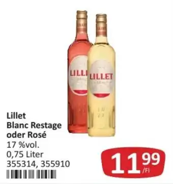 Lillet Blanc Restage oder Rosé