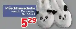 Center Shop Plüschhausschuhe Angebot