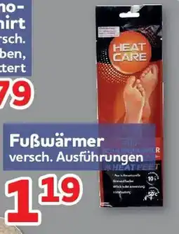 Center Shop Fußwärmer Angebot