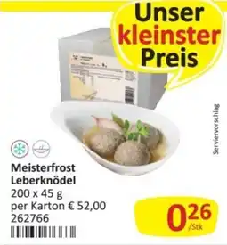 Kastner Meisterfrost Leberknödel Angebot