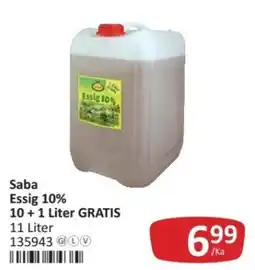 Kastner Saba Essig 10% Angebot