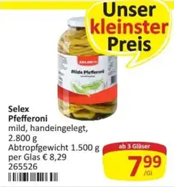Kastner Selex Pfefferoni Angebot