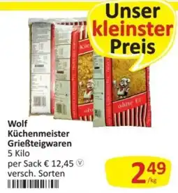Kastner Wolf Küchenmeister Grießteigwaren Angebot