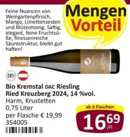 Kastner Bio Kremstal DAC Riesling Angebot