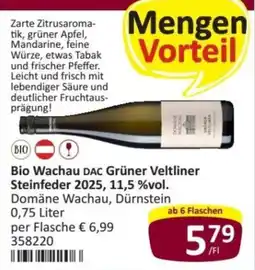 Kastner Bio Wachau DAC Grüner Veltliner Steinfeder Angebot