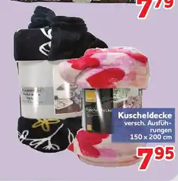 Center Shop Kuscheldecke Angebot