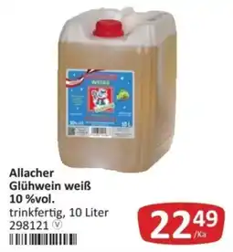 Kastner Allacher Glühwein weiß Angebot