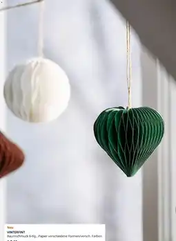 IKEA VINTERFINT Baumschmuck Angebot