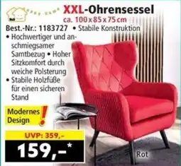 Norma XXL-Ohrensessel Angebot