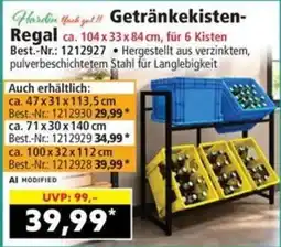 Norma Getränkekisten-Regal Angebot