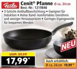 Norma Fissler Cenit Pfanne Angebot