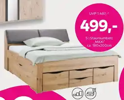 Mömax Stauraumbett ,,MAXI" Angebot