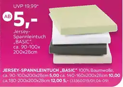 Mömax Jersey- Spannleintuch ,,BASIC" Angebot