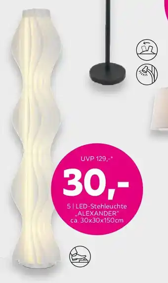 LED-Stehleuchte ,,ALEXANDER"