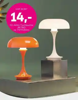 Mömax AKKU-Tischleuchte ,,RETRO" Angebot