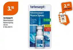 Müller TETESEPT Meerwasser Nasenspray Angebot