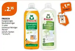 Müller Frosch Essigreiniger Angebot