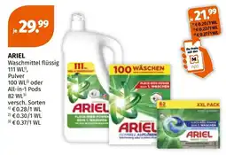 Müller Ariel Waschmittel flüssig Angebot