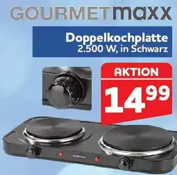 Center Shop GOURMETmaxx Doppelkochplatte Angebot
