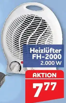 Center Shop Heizlüfter FH-2000 Angebot