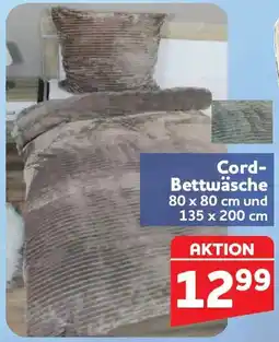 Center Shop Cord Bettwäsche Angebot