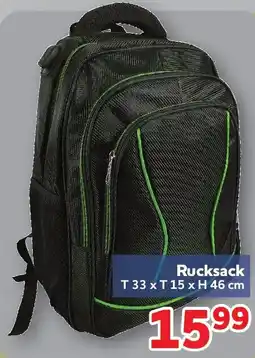 Center Shop Rucksack Angebot