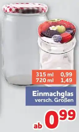 Center Shop Einmachglas Angebot