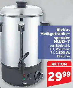 Center Shop Elektr. Heißgetränkespender HWD-7 Angebot