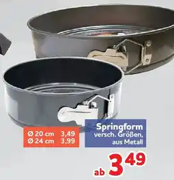Center Shop Springform Angebot