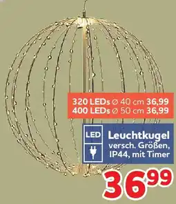 Center Shop Leuchtkugel Angebot