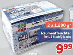 Center Shop Raumentfeuchter Angebot