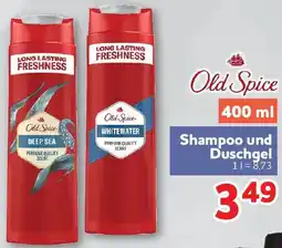 Center Shop Old Spice Shampoo und Duschgel Angebot