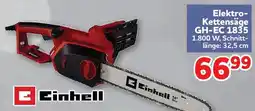 Center Shop Einhell Elektro Kettensäge GH-EC 1835 Angebot