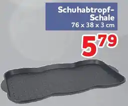 Center Shop Schuhabtropf Schale Angebot
