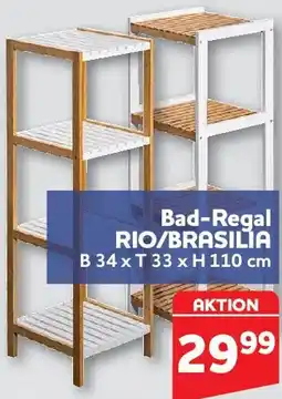 Center Shop Bad-Regal RIO/BRASILIA Angebot