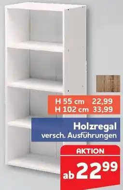 Center Shop Holzregal Angebot