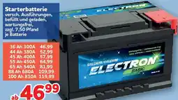 Center Shop Starterbatterie Angebot