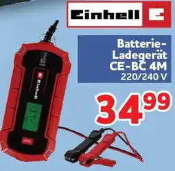 Center Shop Einhell Batterie Ladegerät CE-BC 4M Angebot