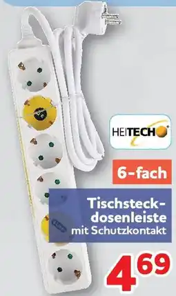 Center Shop HEITECH Tischsteckdosenleiste Angebot