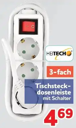 Center Shop HEITECH Tischsteckdosenleiste Angebot