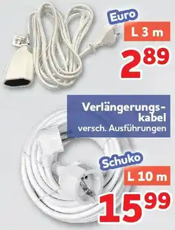 Center Shop Verlängerungskabel Angebot
