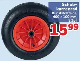 Center Shop Schubkarrenrad Angebot