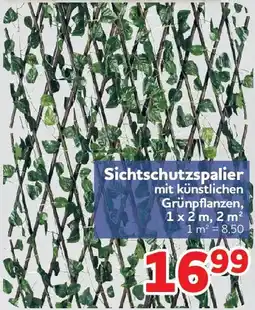 Center Shop Sichtschutzspalier Angebot