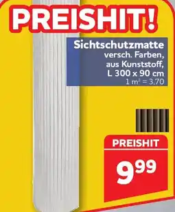 Center Shop Sichtschutzmatte Angebot
