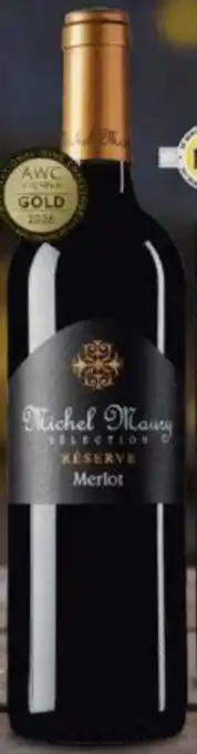 1953 Michel Maury Merlot Réserve Pays d'Oc IGP