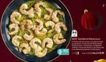 11614 Garnelen in Kräutersauce